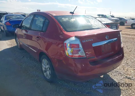 2012 Nissan Sentra 2.0 Sl из США, поврежденный, VIN 3N1AB6AP4CL668326